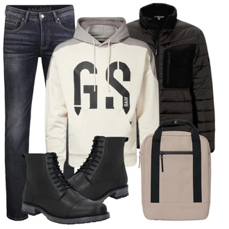 Winter Outfits mit Weiß Jeans MAC "Outfit für den Winter"
