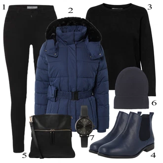 outfit mit Črna Škorenj Apple of Eden "Oblačila za pomlad"