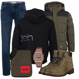 Winter Outfits mit Weiß Jeans Brax "Outfit für den Winter"