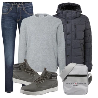 Winter Outfits mit Weiß Jeans MAC "Perfekt für den Winter"