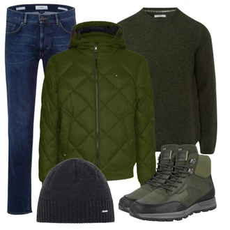 Winter Outfits mit Weiß Jeans Brax "Perfekt für den Winter"