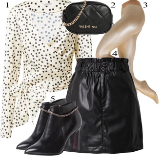 Zimske Outfiti mit Črna Krilo Only "1"