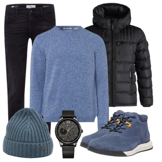 Winter Outfits mit Weiß Jeans Brax "Perfekt für den Winter"