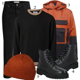 outfit mit Črna Columbia "Priložnostna oblačila"
