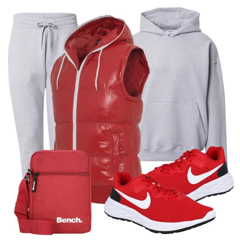 Rot Sportschuh Nike kombinieren