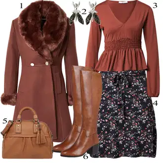 Outfit sa Crvena forever new "Elegantni look"