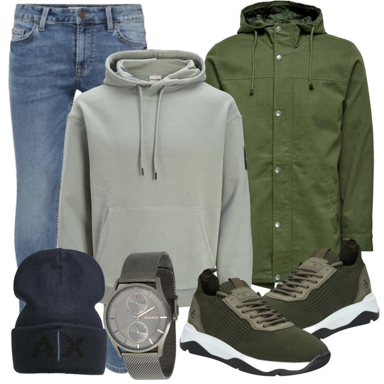Sportliches Outfit