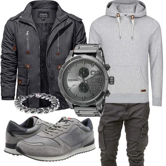 Outfit mit Sneaker Lloyd "Street Style Outfit"
