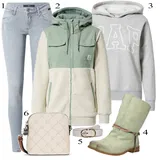 GAP zimní kabáty outfity image