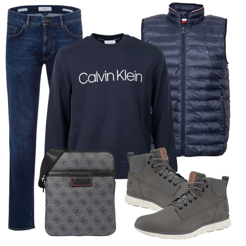 Weiß Jeans Brax kombinieren