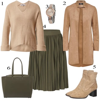 outfit mit Črna/Zelena Krilo About You "Priložnostna oblačila"