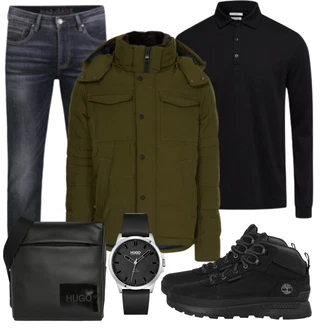 Winter Outfits mit Weiß Jeans MAC "Winterliche Stimmung"