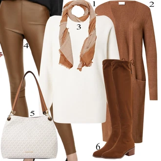 outfit mit Rdeča Škorenj Steve Madden "Zimska oblačila"