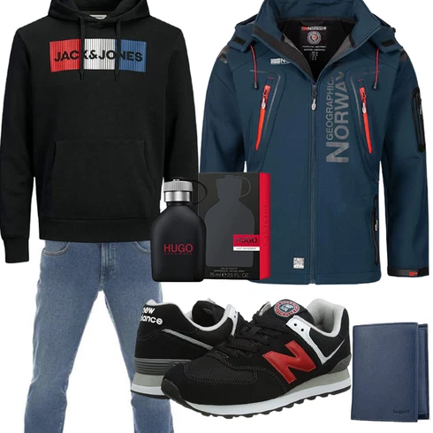 Blau/Türkis Accessoire Bugatti kombinieren