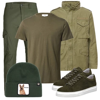Outfit mit Grün SommerJacke Superdry "Alltagsoutfit"