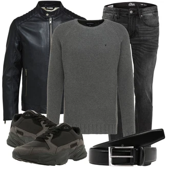 Outfit mit Schwarz Sneaker bjÖrn Borg "Alltagsoutfit"