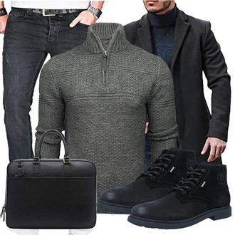 Business Outfits mit Jeans Alessandro Salvarini "Buro Outfit"