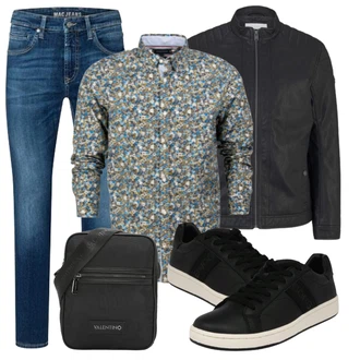 Outfit mit Schwarz Sneaker/Leder Sneaker bjÖrn Borg "Cool für die Freizeit"