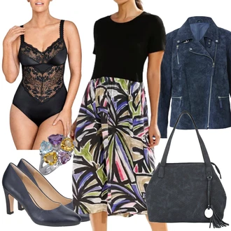 Outfit s Šedá MONA "Hezký jarní outfit"