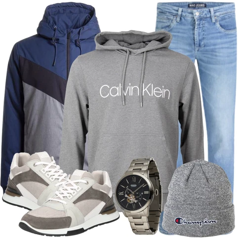 Sweatshirt Calvin Klein kombinieren