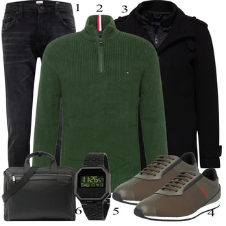 outfit mit Rdeča Superga Hugo "Priložnostna oblačila"