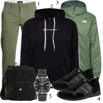 outfit mit Črna Čevlj Superga Tommy Hilfiger "Športna oblačila"