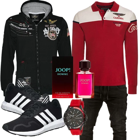 Rot Accessoire JOOP! kombinieren