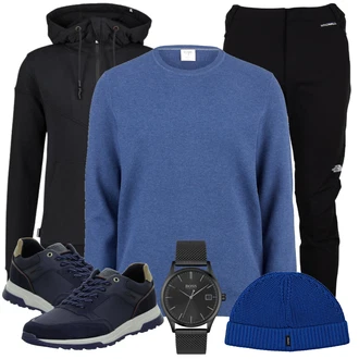 Outfit mit Blau Hut ESPRIT "Cooles Outfit"
