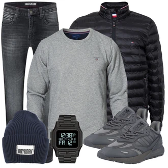 Outfit mit Schwarz Hut Drykorn "Cooles Outfit"