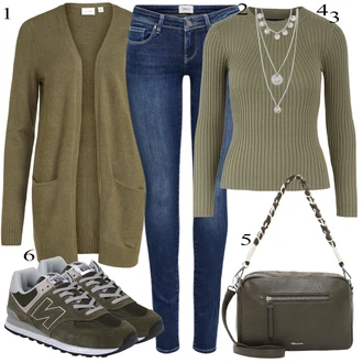 outfit mit Modra Superga New Balance "Priložnostna oblačila"