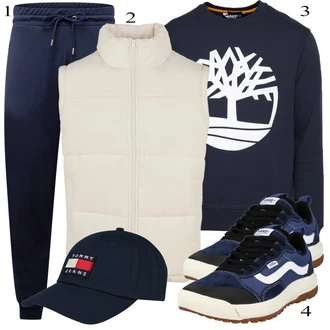 outfit mit Bela/Roza/Bež/Modra Urban Classics "Vsakdanja oblačila"