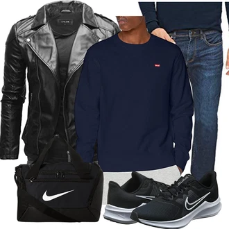 Outfit mit Sneaker Nike "Freizeit Outfit"
