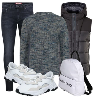 Frühlings Outfits Esthetische mit Creme/Weiß Chunky Sneaker/Sneaker Low/Teddy Sneaker/Sommer Sneaker Adidas Originals "Frühlings Outfit"Look: Color Blocking, Empire, Sportlich, Outdoor, Steampunk, Trendige, Unisex, Streetwear, Premium, Coole, Esthetische