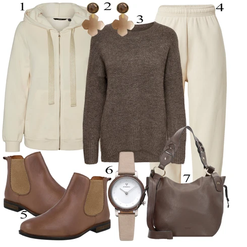 Kombinace Khaki/Béžová Manšestrové Kalhoty/Kožená Pánská Bund/Navlékací Kalhoty/Mrkvová Kalhoty/Fleecová Kalhoty/Baggy Kalhoty/Mušelínové kalhoty kendall for about you