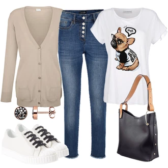 Outfit s Kardigan MONA "Lehký outfit"