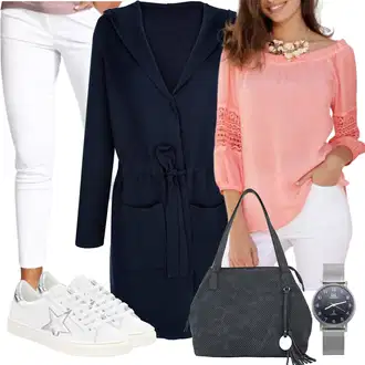 Outfit s Halenka AMY VERMONT "Jarní outfit pro ženy"