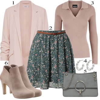 outfit mit Rjava Škorenj Tamaris "Priložnostna oblačila"