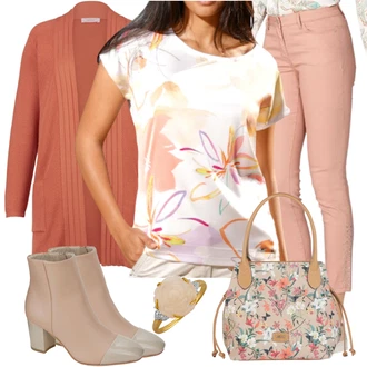 Outfit s Kardigan MONA "Jarní outfit pro ženy"