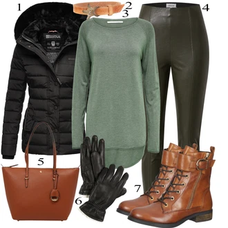 teplý Outfit sa Crna Prošivena Jakna/Jesenska jakna/Puferica Jakna/Zimska Jakna/Donja Jakna/Jakna s Kapuljačom Navahoo "Lagani outfit"