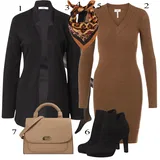 Zimski outfiti s hlačnimi nogavicami image