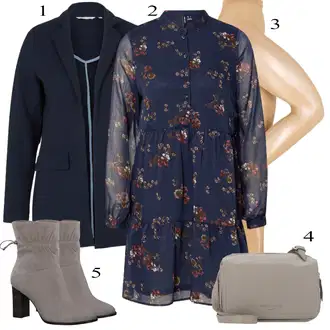 Poslovni Outfiti mit Črna Obleka VERO MODA "Poslovna oblačila"