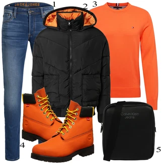 outfit mit Rdeča Superga Timberland "Športna oblačila"