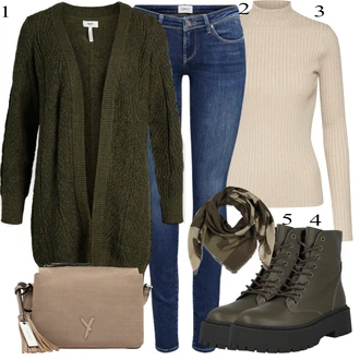 outfit mit Črna Škorenj Steve Madden "Priložnostna oblačila"