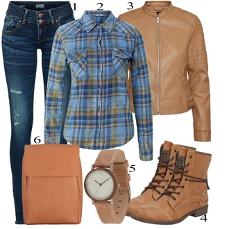 Outfit s Modrá Dlouhý Svetr/Dlouhá tylová sukně/Halenka/Dlouhý Zimní Kabát/Dlouhé Kardigany/Tunika LTB "Praktický vzhled"