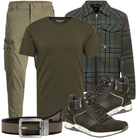Dunkelgrün/Khaki Bluse Große Größe/Shirt & Top Große Größe/Funktions T-Shirt/Kurzarm T-Shirt/Laufschuhe für Männer/T-Shirt Training/Shirt/Ausgefallenes T-shirt Jack & Jones kombinieren mit Dunkelgrün/Khaki Bluse Große Größe/Shirt & Top Große Größe/Funktions T-Shirt/Kurzarm T-Shirt/Laufschuhe für Männer/T-Shirt Training/Shirt/Ausgefallenes T-Shirt Jack & Jones