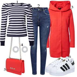 outfit mit Torba za čez ramo Replay "Oblačila za pomlad"