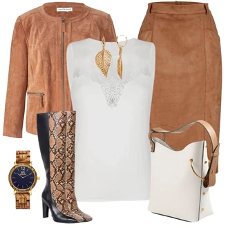 Outfit s Sukně MONA "Elegantní vzhled"