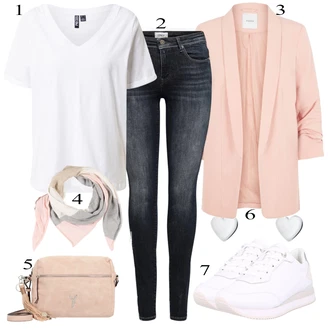 Outfit s Černá/Tmavě modrá/Tmavě šedá Kožená bunda/Navlékací džíny/High Waist Džínové Kalhoty/Džín s Nízkým Pasem/Kožené Boty/Motorkářské Džíny/Džíny s Nízkým Sedem/Zimní bunda/Push up Džín/Termální Džíny Only "Ulice Styl Outfit"