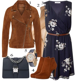 outfit mit Črna Obleka About You "Priložnostna oblačila"