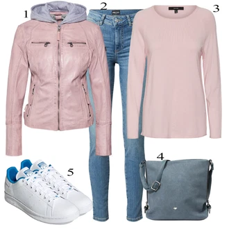 Outfit s Šedá Dlouhý Zimní Kabát/Taška/Dlouhé Šaty/Doplňek/Dlouhá tylová sukně Tom Tailor "Cool outfity na volný čas"